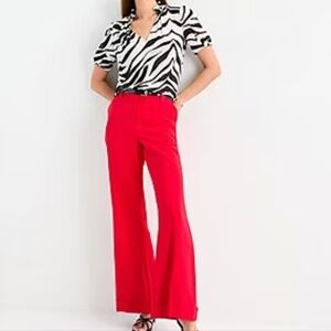 Worthington Women's Red Wide-Leg Pants Size 18P
